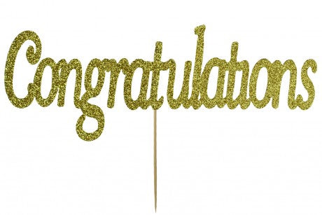 Gold Congratulations