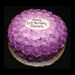 Ombre Rose Swirl