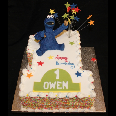 Cookie Monster & Logo