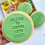 Custom Quote Cookies