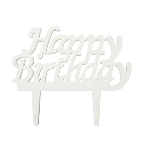 Gumpaste Happy Birthday